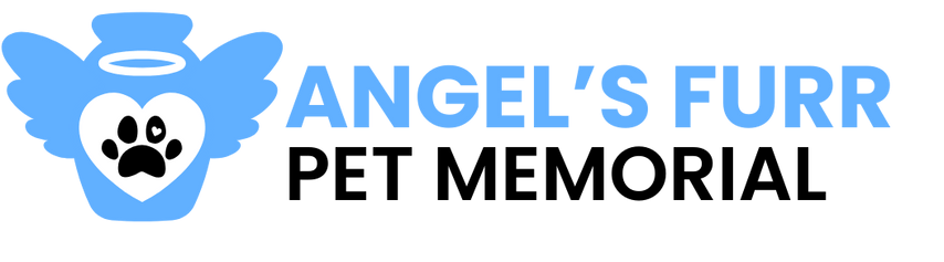 angel's furr pet memorial logo